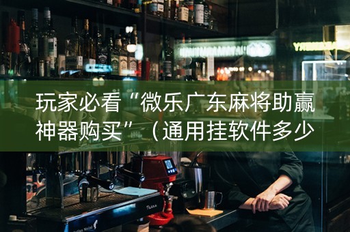 玩家必看“微乐广东麻将助赢神器购买”（通用挂软件多少钱)