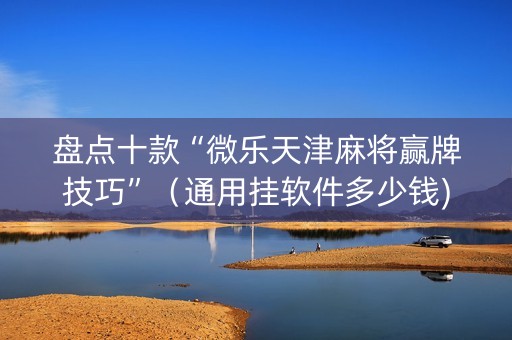 盘点十款“微乐天津麻将赢牌技巧”（通用挂软件多少钱)