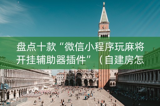 盘点十款“微信小程序玩麻将开挂辅助器插件”（自建房怎么拿好牌)