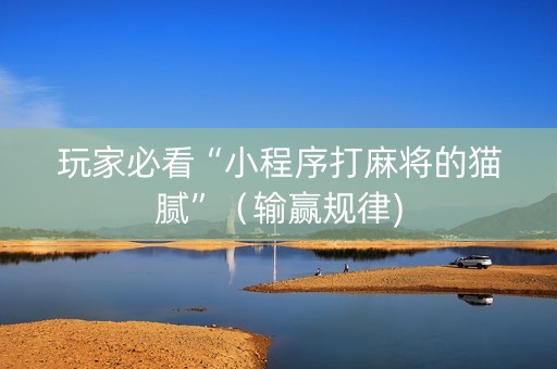 玩家必看“小程序打麻将的猫腻”（输赢规律)
