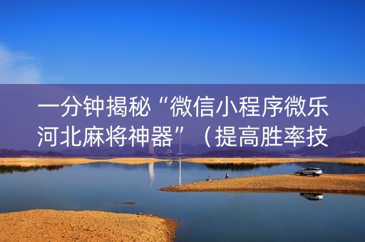 一分钟揭秘“微信小程序微乐河北麻将神器”（提高胜率技巧)