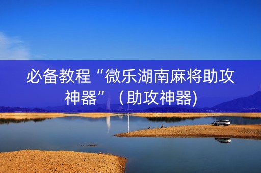 必备教程“微乐湖南麻将助攻神器”（助攻神器)