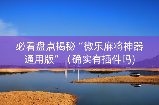 必看盘点揭秘“微乐麻将神器通用版”（确实有插件吗)
