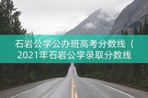 石岩公学公办班高考分数线（2021年石岩公学录取分数线）