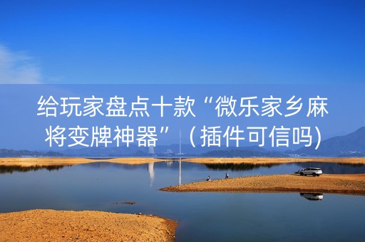 给玩家盘点十款“微乐家乡麻将变牌神器”（插件可信吗)