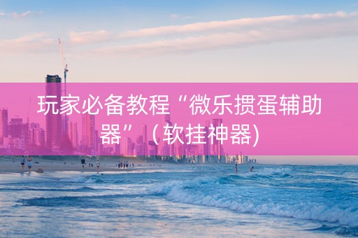玩家必备教程“微乐掼蛋辅助器”（软挂神器)