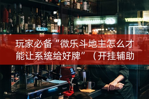 玩家必备“微乐斗地主怎么才能让系统给好牌”（开挂辅助器插件)