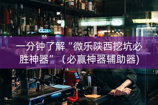 一分钟了解“微乐陕西挖坑必胜神器”（必赢神器辅助器)