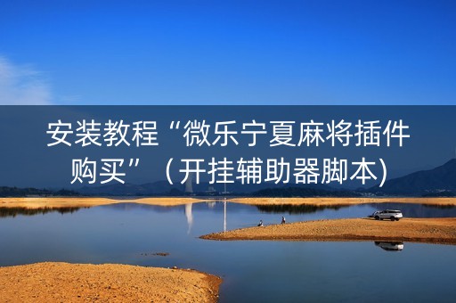 安装教程“微乐宁夏麻将插件购买”（开挂辅助器脚本)