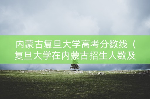 内蒙古复旦大学高考分数线（复旦大学在内蒙古招生人数及分数线）
