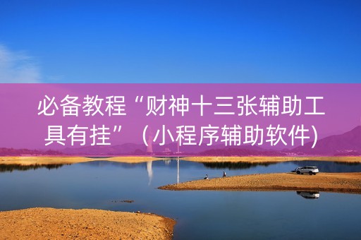 必备教程“财神十三张辅助工具有挂”（小程序辅助软件)
