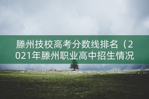 滕州技校高考分数线排名（2021年滕州职业高中招生情况）