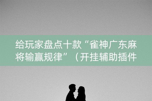 给玩家盘点十款“雀神广东麻将输赢规律”（开挂辅助插件)