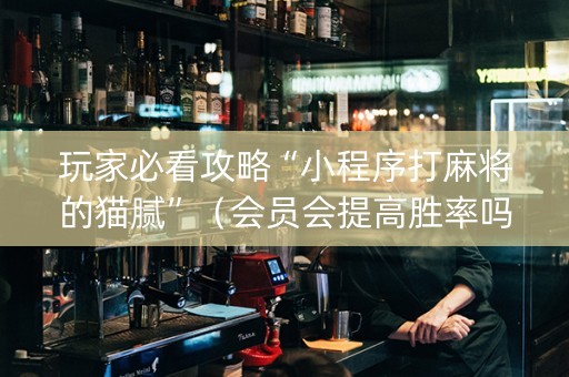玩家必看攻略“小程序打麻将的猫腻”（会员会提高胜率吗)