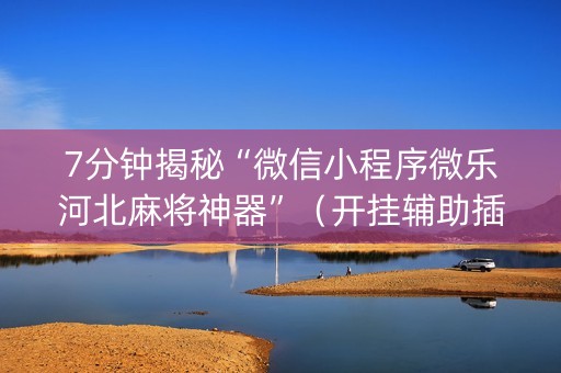 7分钟揭秘“微信小程序微乐河北麻将神器”（开挂辅助插件)