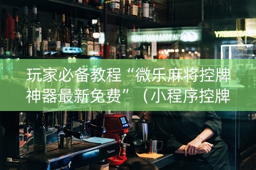 玩家必备教程“微乐麻将控牌神器最新免费”（小程序控牌器)
