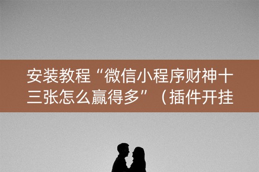安装教程“微信小程序财神十三张怎么赢得多”（插件开挂免费AI)