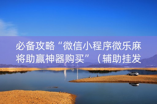 必备攻略“微信小程序微乐麻将助赢神器购买”（辅助挂发牌规律)