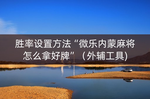 胜率设置方法“微乐内蒙麻将怎么拿好牌”（外辅工具)