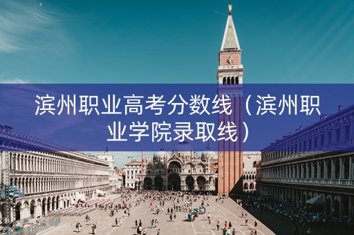 滨州职业高考分数线（滨州职业学院录取线）