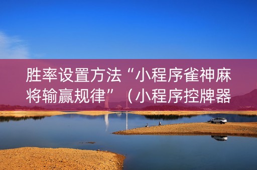 胜率设置方法“小程序雀神麻将输赢规律”（小程序控牌器)