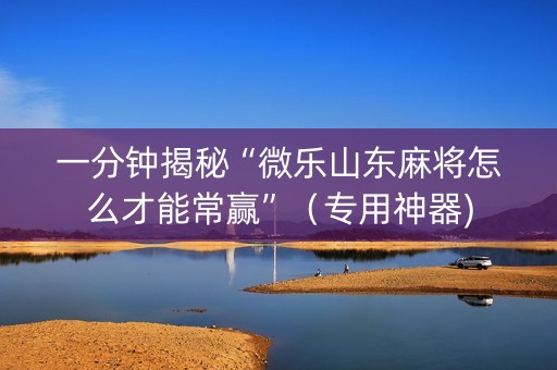 一分钟揭秘“微乐山东麻将怎么才能常赢”（专用神器)
