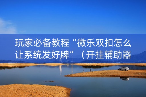 玩家必备教程“微乐双扣怎么让系统发好牌”（开挂辅助器脚本)