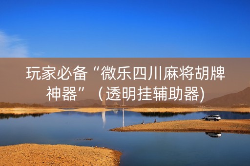 玩家必备“微乐四川麻将胡牌神器”（透明挂辅助器)