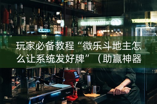 玩家必备教程“微乐斗地主怎么让系统发好牌”（助赢神器)