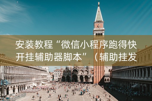 安装教程“微信小程序跑得快开挂辅助器脚本”（辅助挂发牌规律)