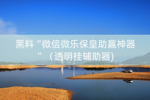 黑料“微信微乐保皇助赢神器”（透明挂辅助器)