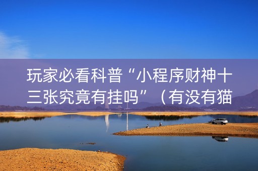 玩家必看科普“小程序财神十三张究竟有挂吗”（有没有猫腻)