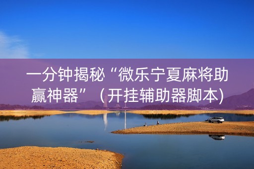 一分钟揭秘“微乐宁夏麻将助赢神器”（开挂辅助器脚本)