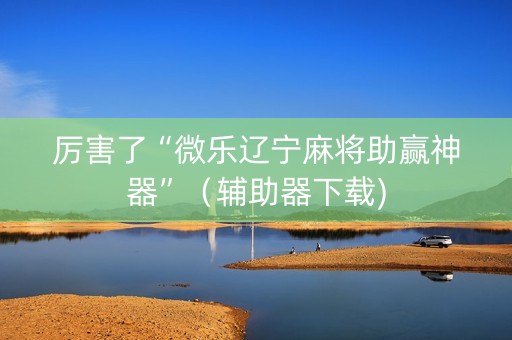 厉害了“微乐辽宁麻将助赢神器”（辅助器下载)