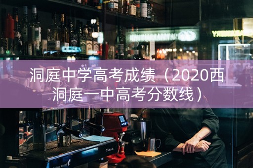 洞庭中学高考成绩（2020西洞庭一中高考分数线）