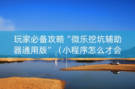 玩家必备攻略“微乐挖坑辅助器通用版”（小程序怎么才会赢)