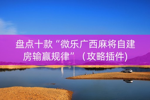 盘点十款“微乐广西麻将自建房输赢规律”（攻略插件)