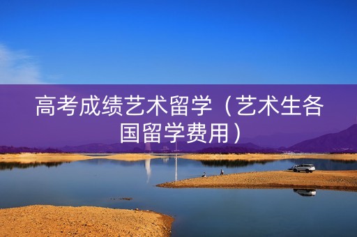 高考成绩艺术留学（艺术生各国留学费用）
