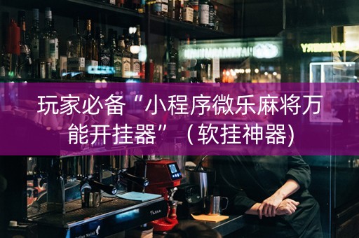 玩家必备“小程序微乐麻将万能开挂器”（软挂神器)