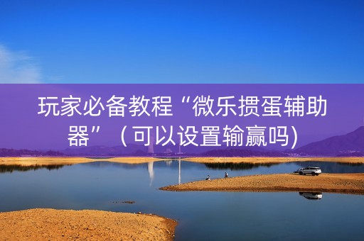 玩家必备教程“微乐掼蛋辅助器”（可以设置输赢吗)