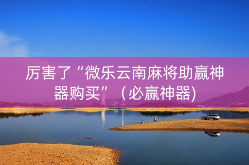 厉害了“微乐云南麻将助赢神器购买”（必赢神器)