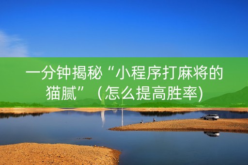 一分钟揭秘“小程序打麻将的猫腻”（怎么提高胜率)