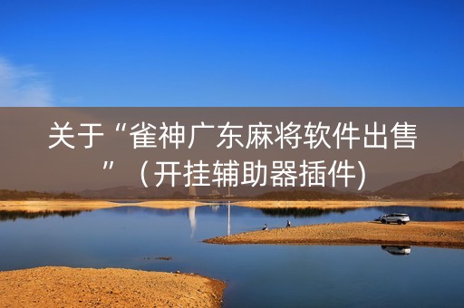 关于“雀神广东麻将软件出售”（开挂辅助器插件)