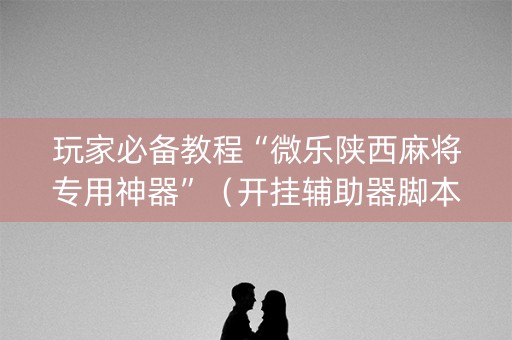 玩家必备教程“微乐陕西麻将专用神器”（开挂辅助器脚本)