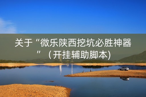 关于“微乐陕西挖坑必胜神器”（开挂辅助脚本)