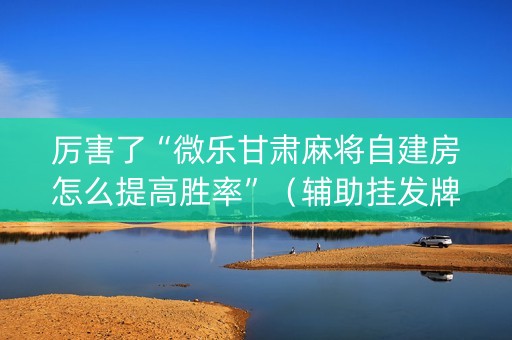 厉害了“微乐甘肃麻将自建房怎么提高胜率”（辅助挂发牌规律)