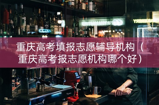 重庆高考填报志愿辅导机构（重庆高考报志愿机构哪个好）