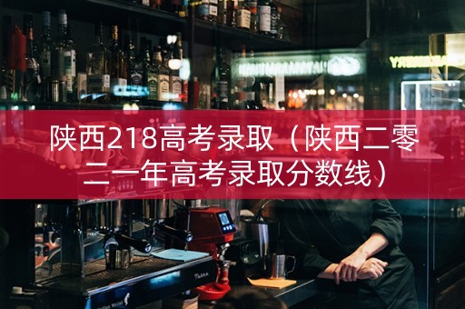陕西218高考录取（陕西二零二一年高考录取分数线）