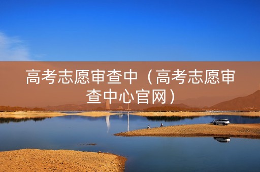 高考志愿审查中（高考志愿审查中心官网）