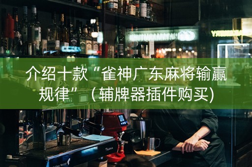 介绍十款“雀神广东麻将输赢规律”（辅牌器插件购买)